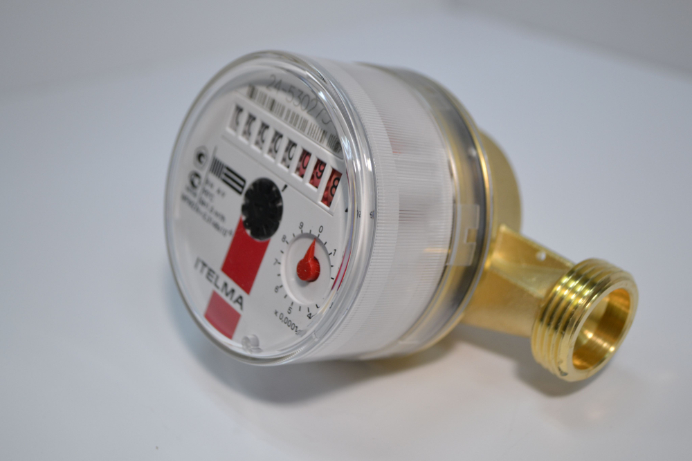 Счетчик горячей воды ITELMA (Ду15мм, L110мм, Qном1,5 м3/ч) ителма