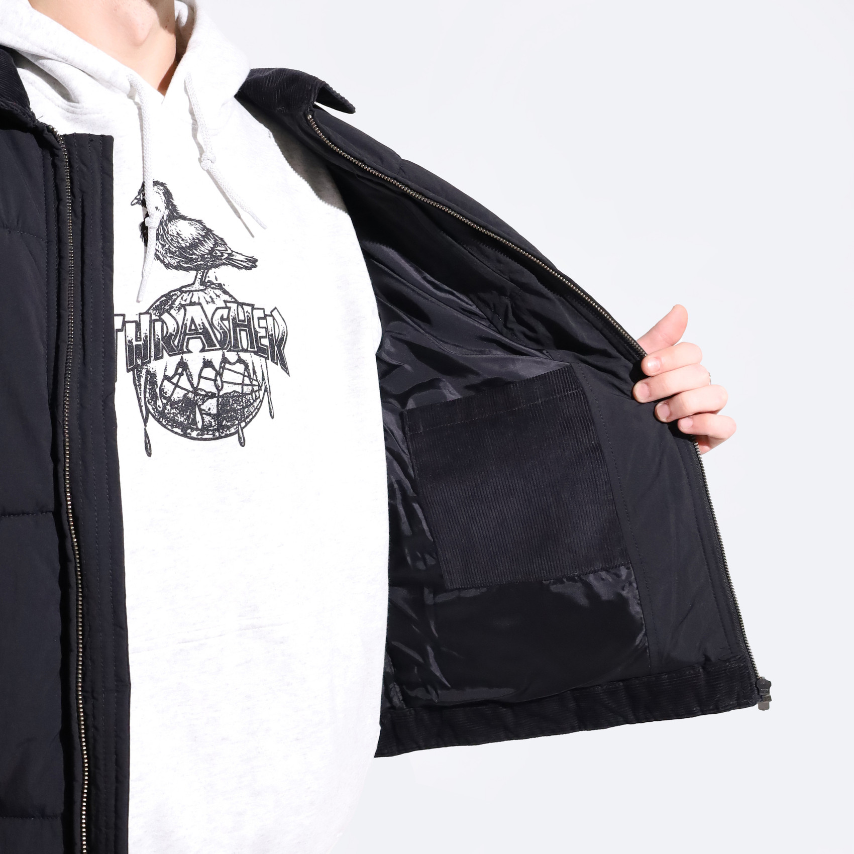 Куртка Dickies Overbrook Puffer Jacket (black) артикул:TJR53BKX - купить в магазине Дайс