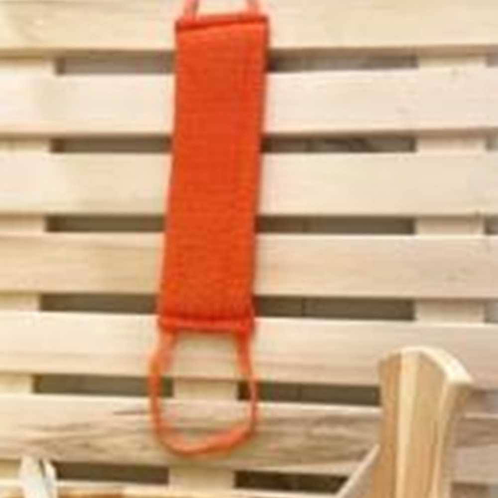 Мочалка банная с ручками (жёсткая-плюс) нить ПП (евро)