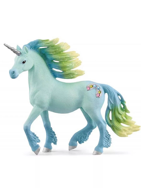 Шляйх Лошади Фигурка Жеребец-единорог из сладкой ваты 70722