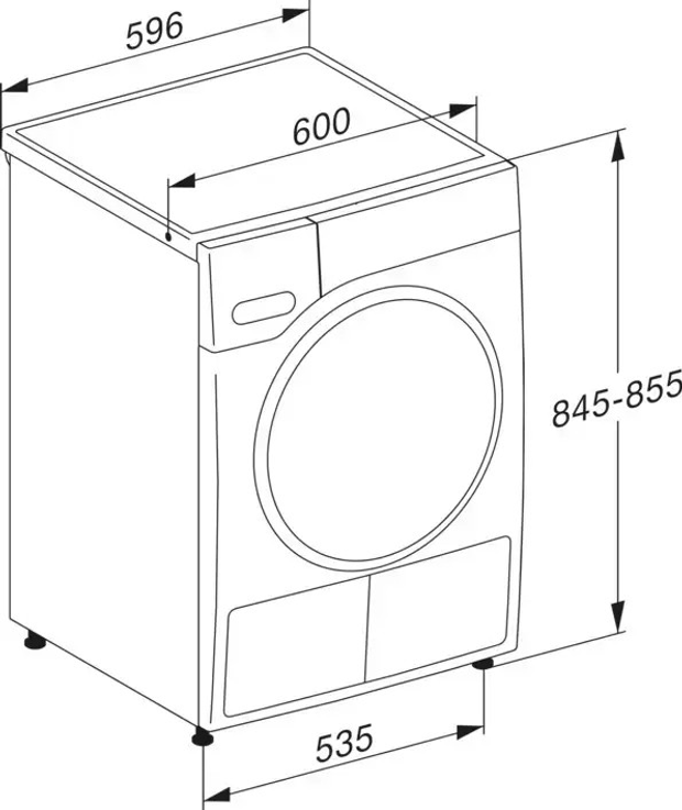 Сушильная машина Miele TWF760WP