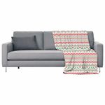 Плед новогодний 200х220 см, "Вязаный", полиэстер, 210 г/м2, ЗОЛОТАЯ СКАЗКА, 592533