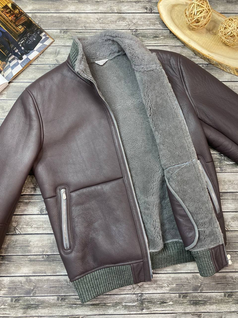 Дубленка Brunello Cucinelli, арт. 462685419