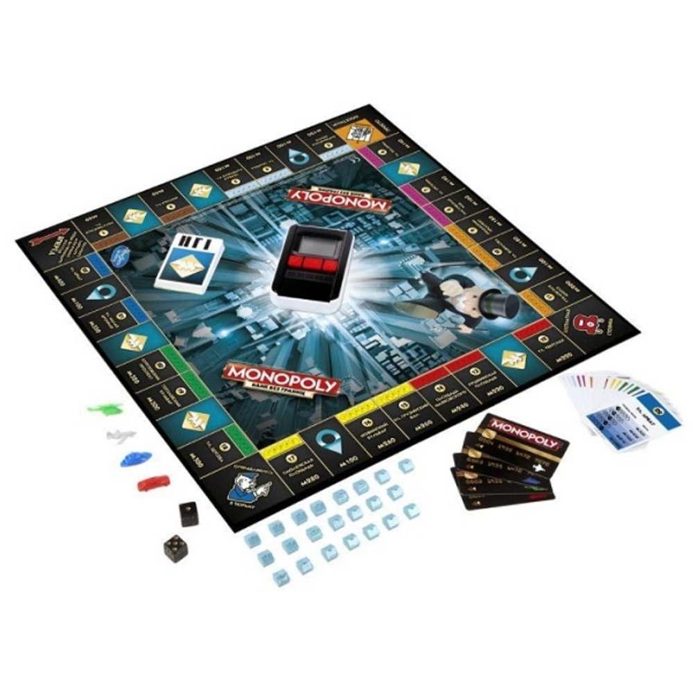 Hasbro: Монополия с банковскими картами (обновленная) B6677 — Ultimate Banking Edition Board — Хасбро