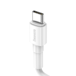 Type-C Кабель Baseus Mini White Cable USB For Type-C 3A 1m - White