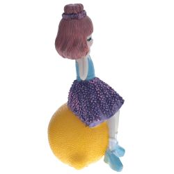 GAEM Фигурка декоративная "Девочка", L11 W10 H20 см, 2в.