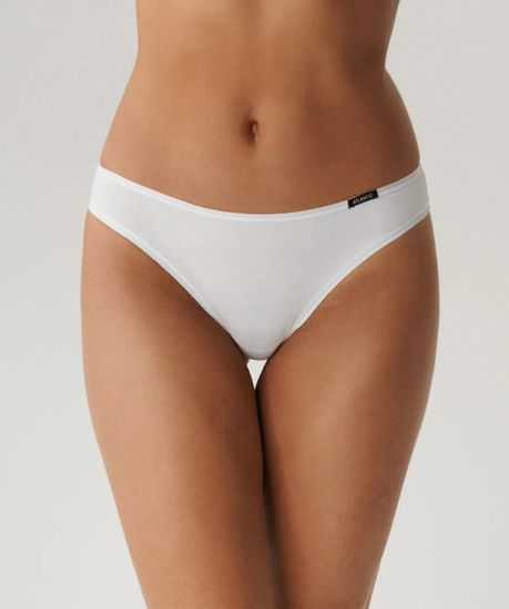 Женские трусы спорт (3шт) Atlantic Basic 3BLP-602, белый