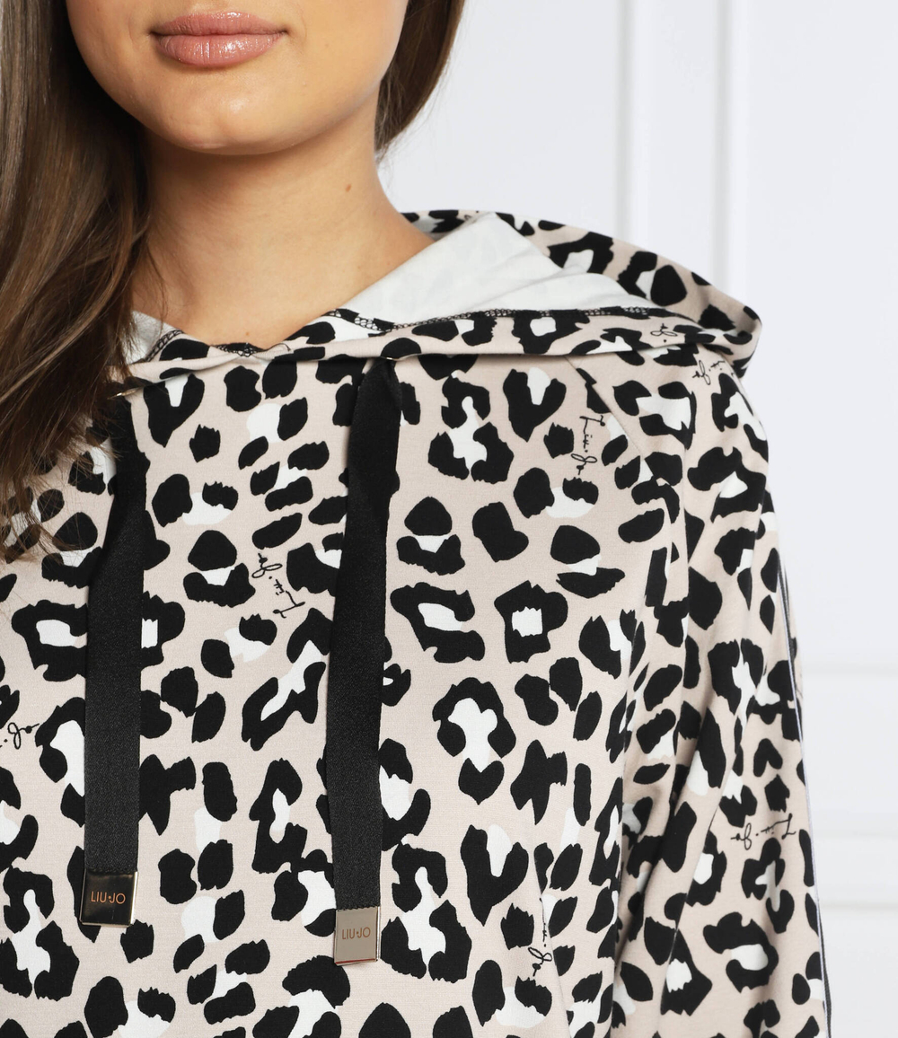 Худи Liu Jo Sport - пудро-розовый(TF2256 J6182)