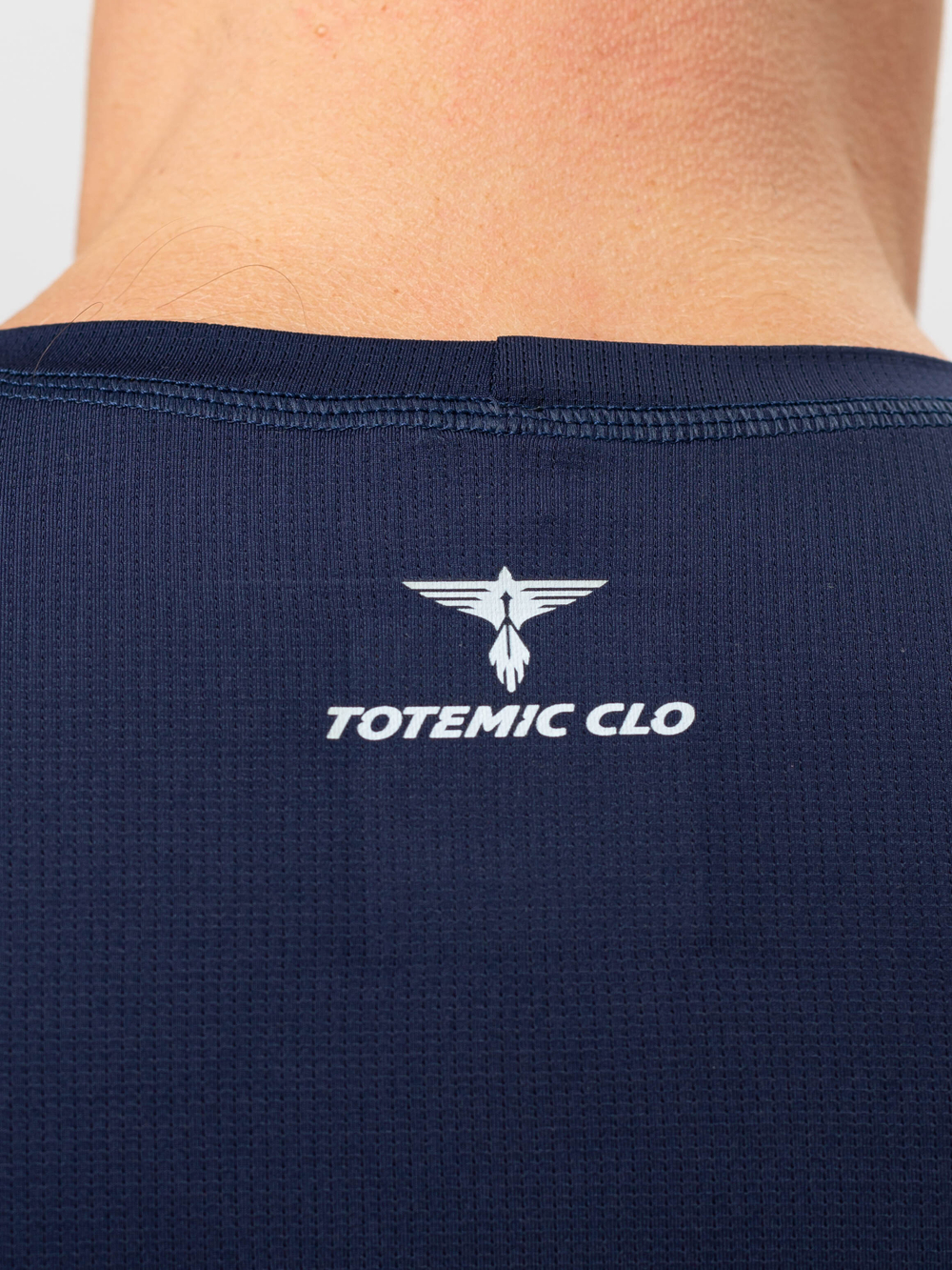 Спортивная футболка DRI FIT реглан TOTEMIC CLO синий