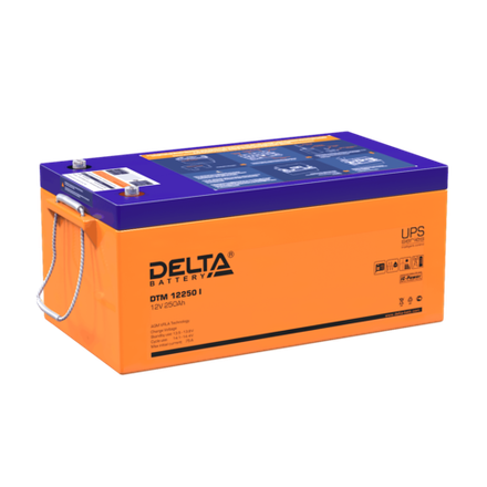 Аккумулятор DELTA DTM 12250 I