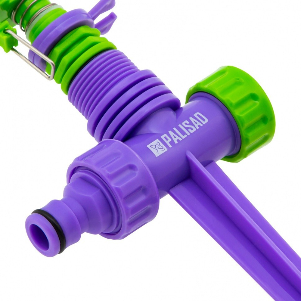 РАЗБРЫЗГИВАТЕЛЬ ИМПУЛЬСИВНЫЙ PALISAD РАСПЫЛЕНИЯ ДО 26М 65415