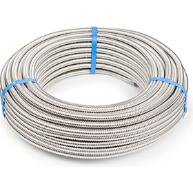 HF40A 10м/бухта, труба гофр. нерж.сталь термообработанная