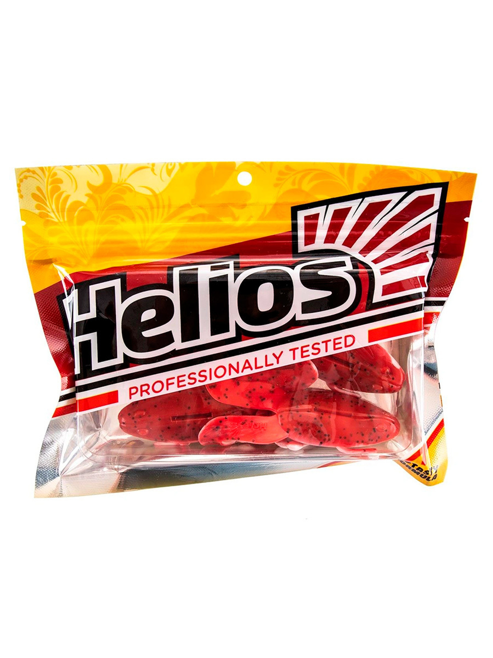 Лягушка несъедобная Helios Crazy Frog 3,55"/9,0 см Electric green 20шт. (HS-23-007-N-20)