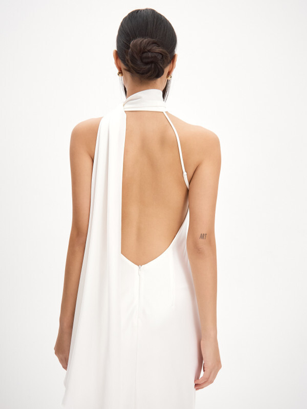 Платье с шалью