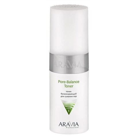 Тоник балансирующий для сужения пор PORE-BALANCE TONER, 150 мл ARAVIA Professional