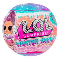 L.O.L. SURPRISE/ Кукла ЛОЛ в шаре-сюрпризе Зимний снег/ 120643