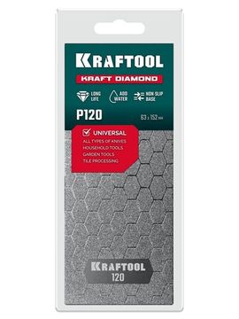 KRAFTOOL DIAMOND 63 х 152 мм, Р120, пластина алмазная заточная (35710-120)