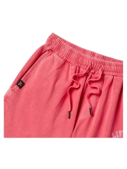 Пигментные шорты с арочной надписью