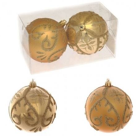 261237 Набор из 2 х новогодних шаров