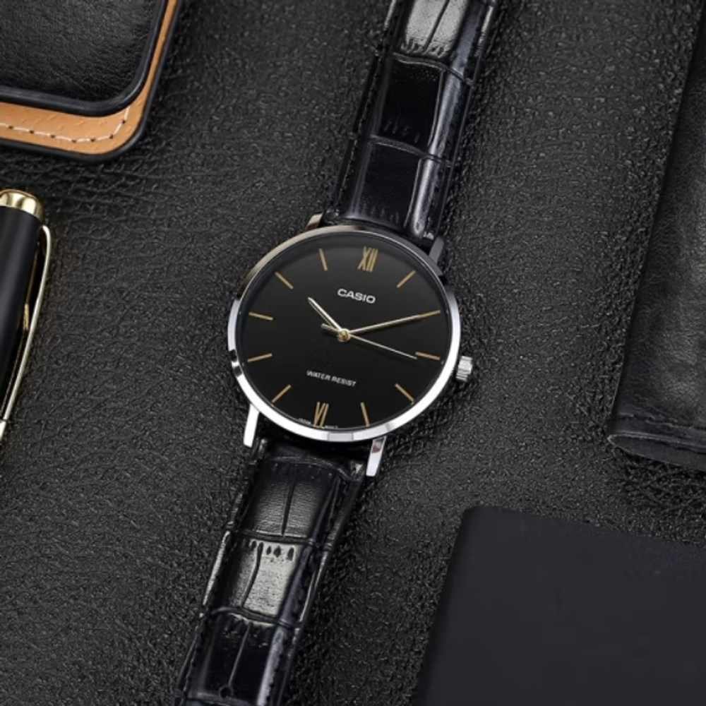 Часы CASIO DRESS MTP-VT01L-1B, MTP-VT01L-1B