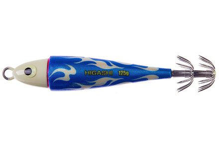 Кальмарница HIGASHI Squid Cloth sinker 125g #07 Aqua Fireman