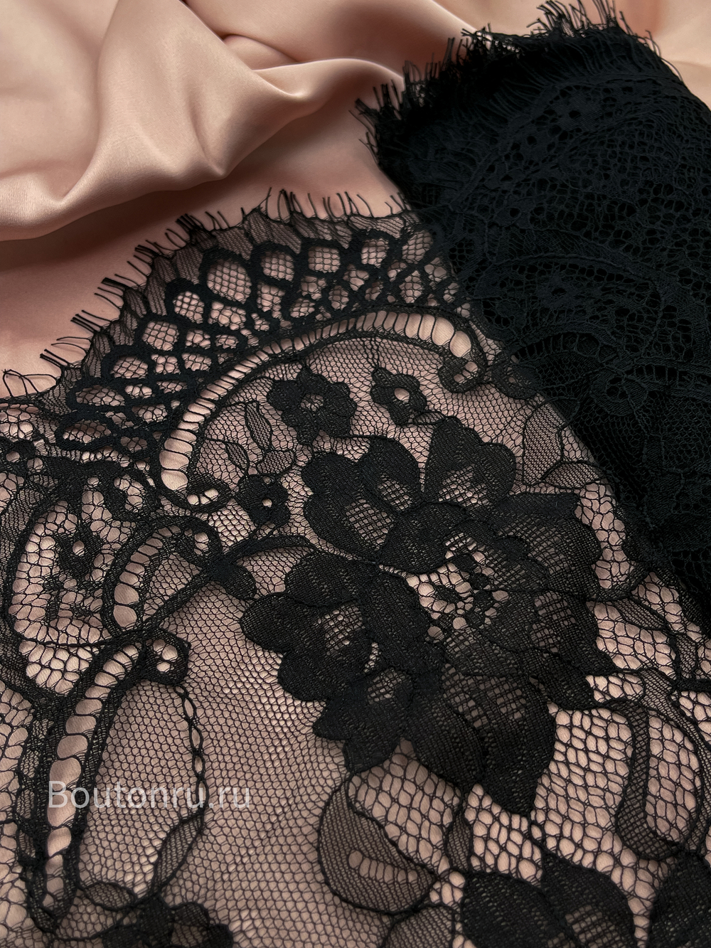 Кружево черное купить