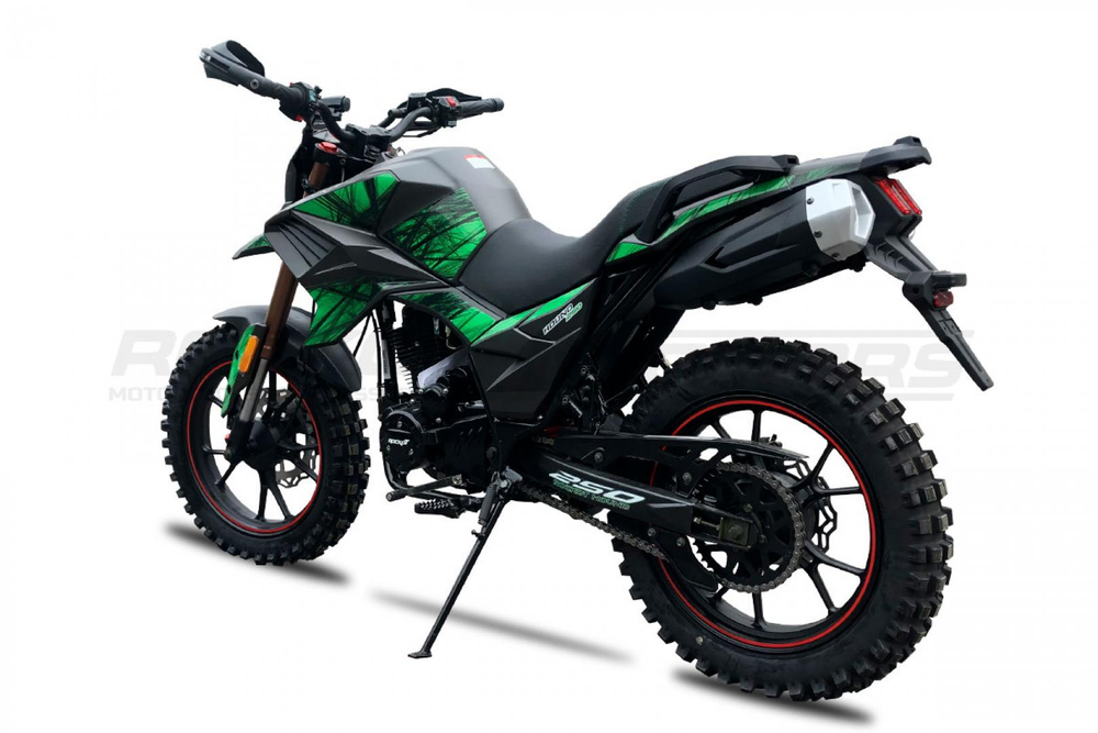 Мотоцикл ROCKOT HOUND 250 (зеленый)