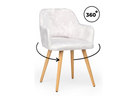 Стул деревянный Woodville Эолин 360 светло-бежевый (simple 011), светлое дерево