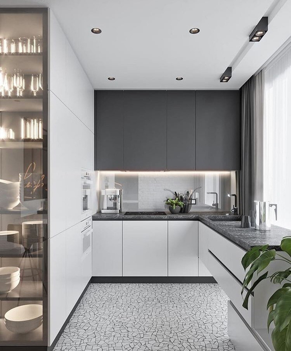 Примеры современных дизайнов кухонь из интернета