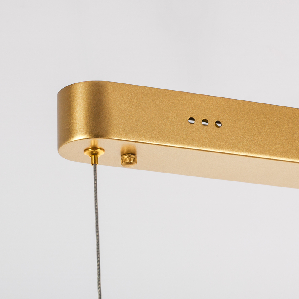 731403 Люстра VARESE 32W LED 1867LM 360G ЗОЛОТО 3000K