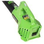 Аккумуляторная воздуходувка Greenworks G24AB, 24В без АКБ и ЗУ (2404807)