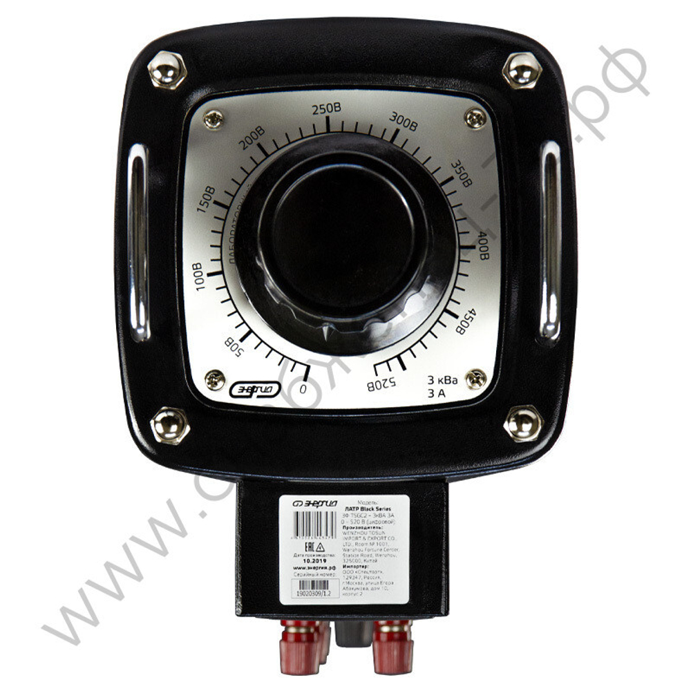 Лабораторные автотрансформаторы Энергия Black Series трехфазные