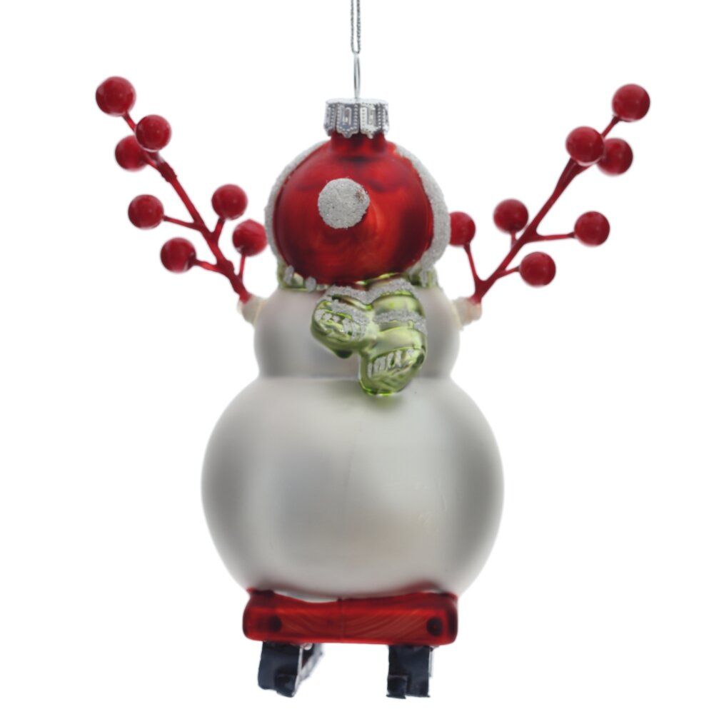 GAEM Украшение новогоднее "Снеговик", L11 W8 H14 см