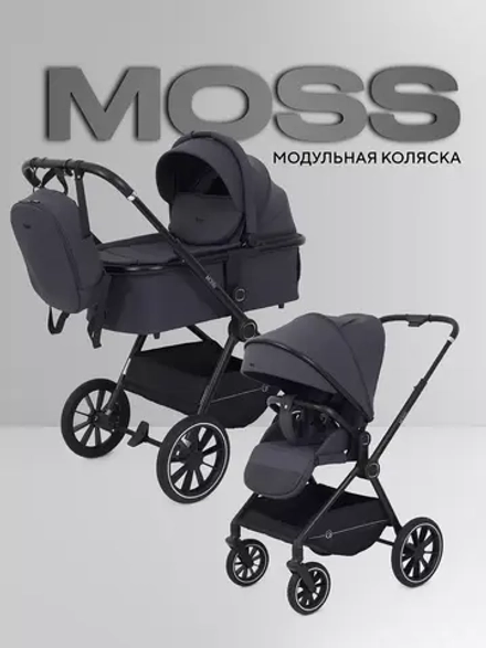 Коляска детская RANT "MOSS" (2в1) RA321 Graphite