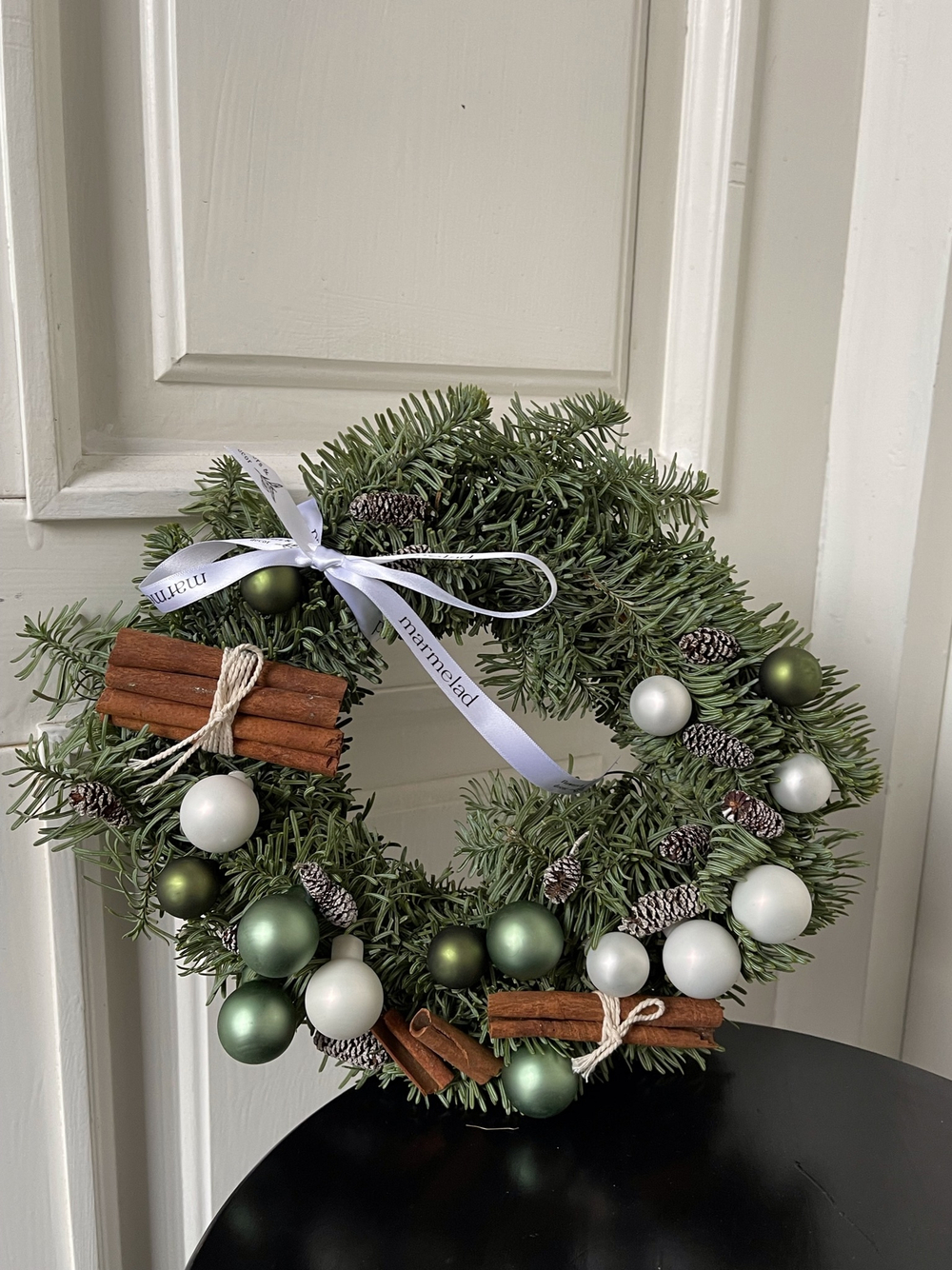 Мастер-класс РОЖДЕСТВЕНСКИЙ ВЕНОК из нобилиса