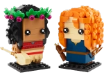 Конструктор LEGO BrickHeadz 40621 Моана и Мерида