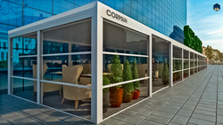 Биоклиматическая пергола Б3 (135*135)