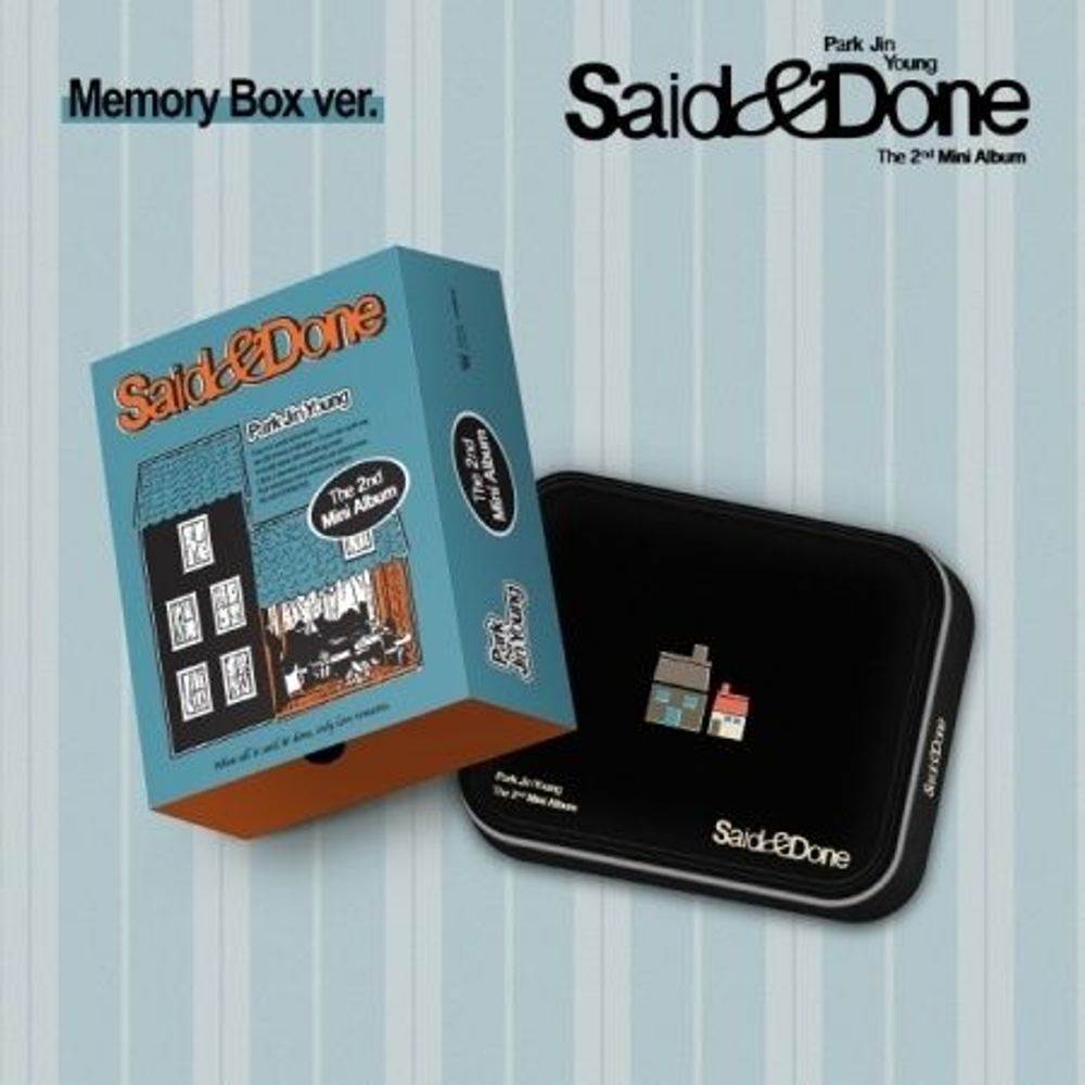 Альбом PARK JIN YOUNG (GOT7) - SAID & DONE 2nd Mini Album MEMORY BOX Version