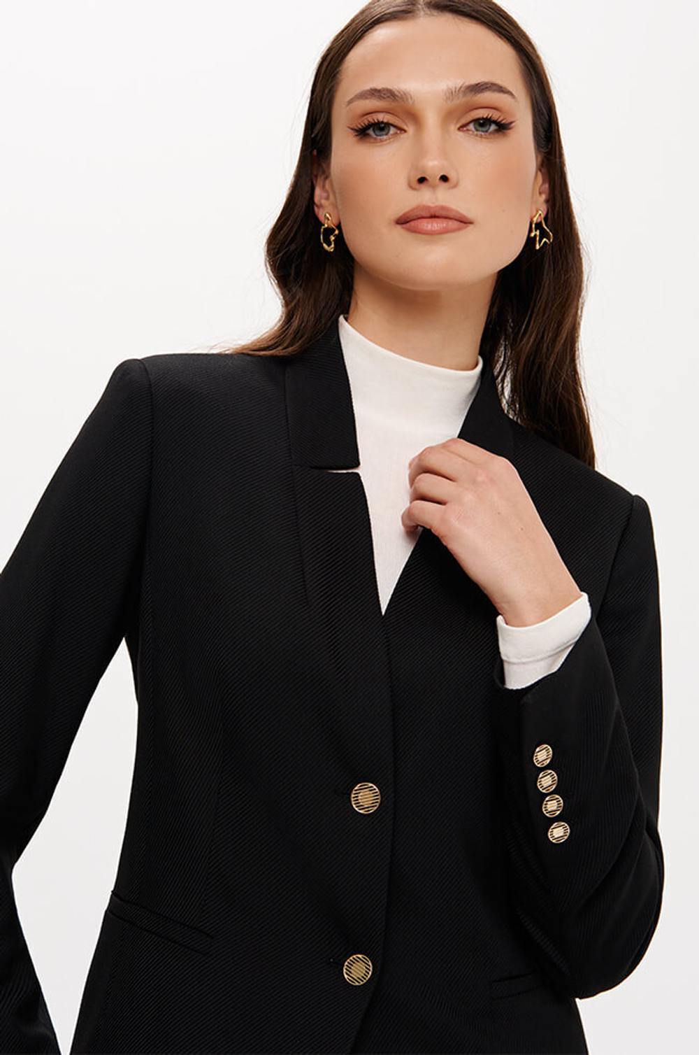 1954 Жакет женский (черный)