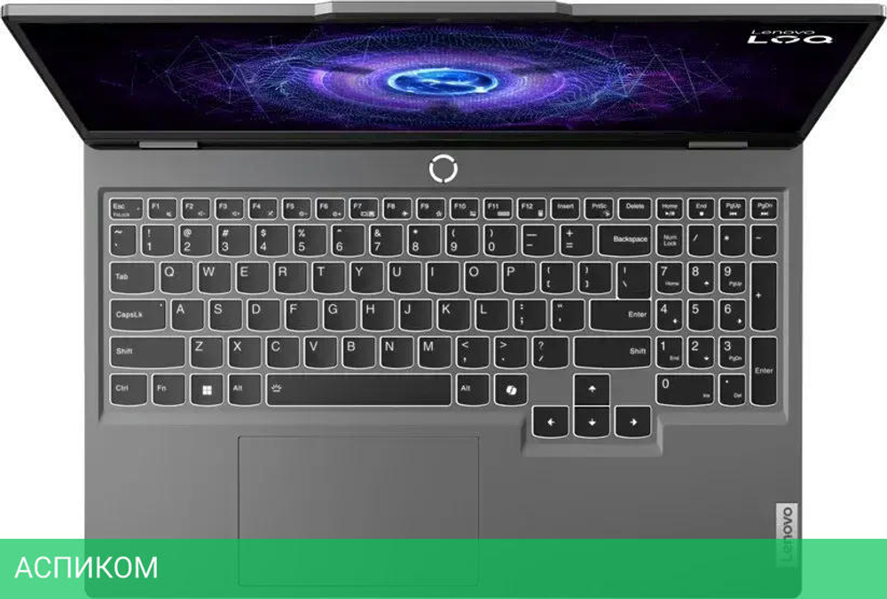 Ноутбук Lenovo LOQ 15IRX9 Luna Grey (83DV00GARK)