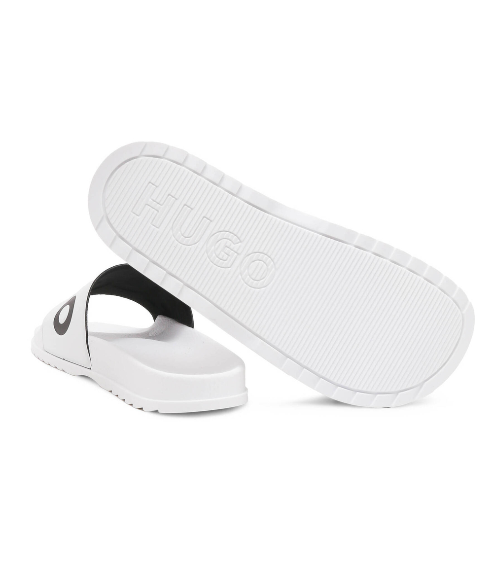 Шлепанцы Match_it_Slid_rblg_N HUGO - белый(50498352)