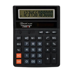Калькулятор бухгалтерский настольный, 12-ти разрядный, полноразмерный с большим дисплеем, большой размер 20*15*3 см, 2 источника питания, MC-Basir