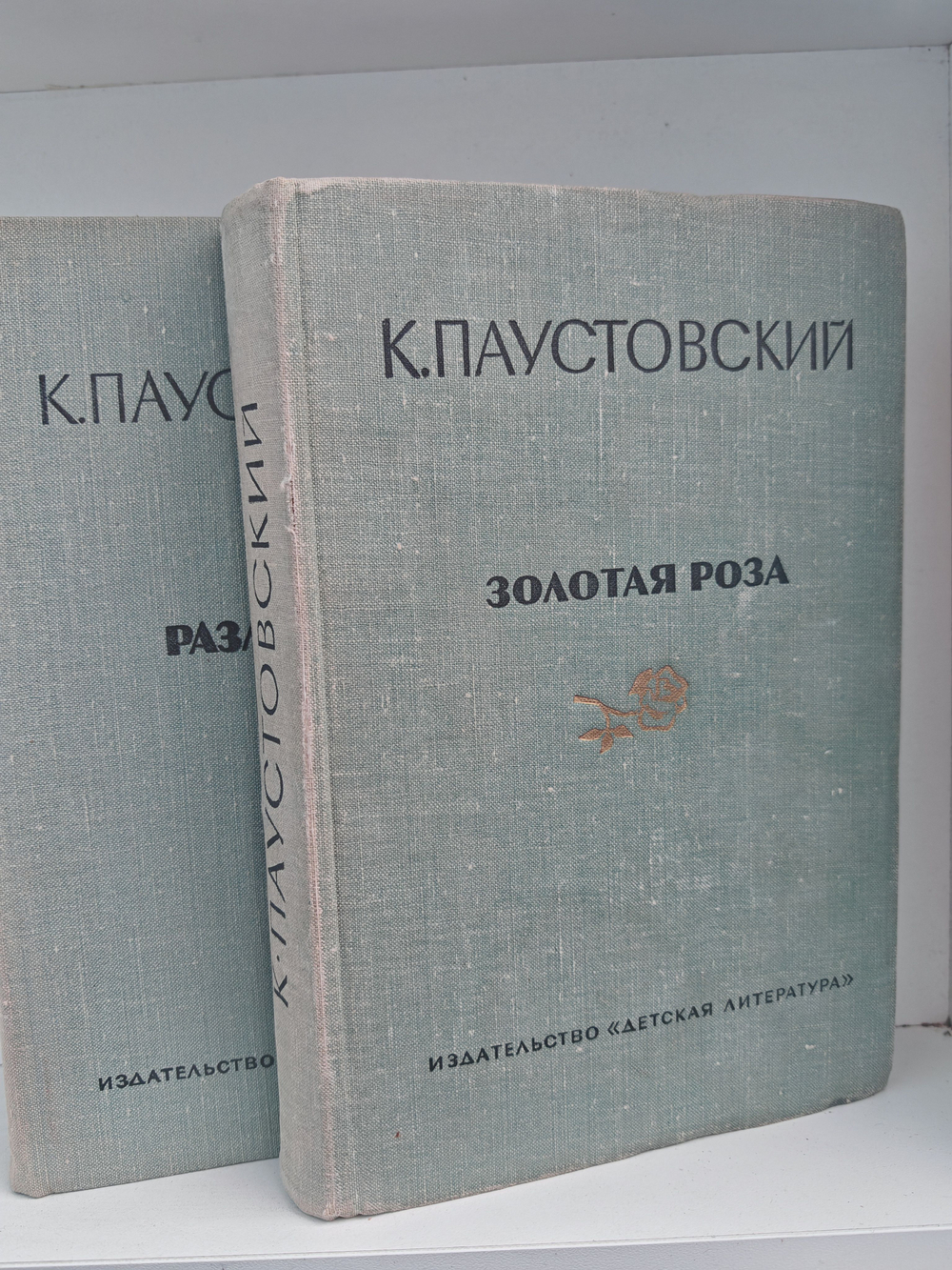Паустовский К. Золотая роза. Разливы рек (комплект из 2-х книг)