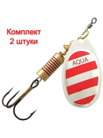 Блесна вертушка AGLIA 06,0g, лепесток № 3, цвет A0-06