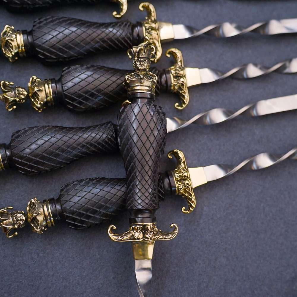 Эксклюзивный набор шампуров "Арлекин"