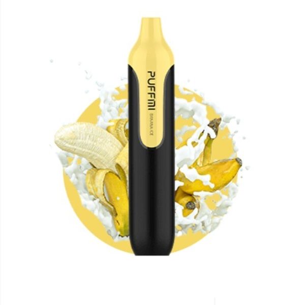 Купить Одноразовый Pod Vaporesso PuffMi - Banana Ice (1500 затяжек)