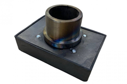 Подушка на лапу прямоугольная (резинка в комплекте) GAROPT  50мм