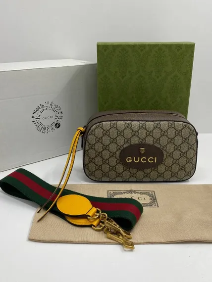 Сумка Gucci GG Supreme бежевый