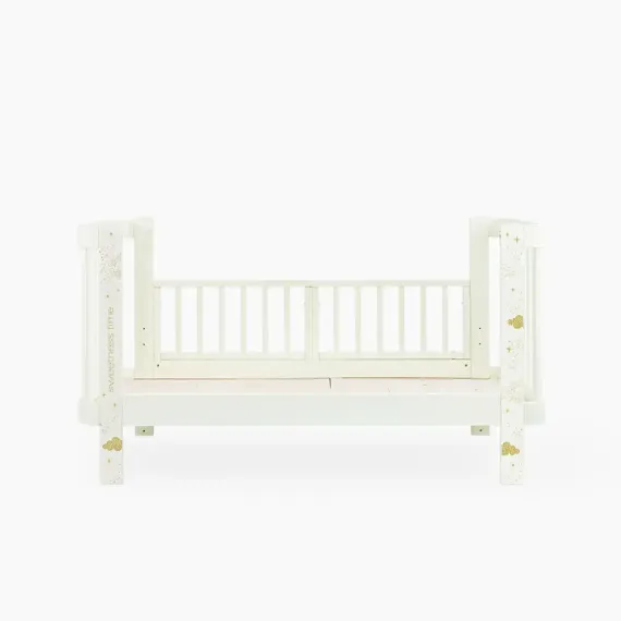 Кроватка-трансформер Happy Baby Mommy Love Молочная