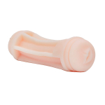 Телесный двусторонний мастурбатор-вагина и ротик 25см Bior Toys Tokyo Style TS-61015